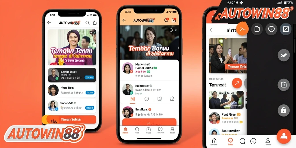 Antarmuka pengguna AUTOWIN88 yang menarik dan informatif.
