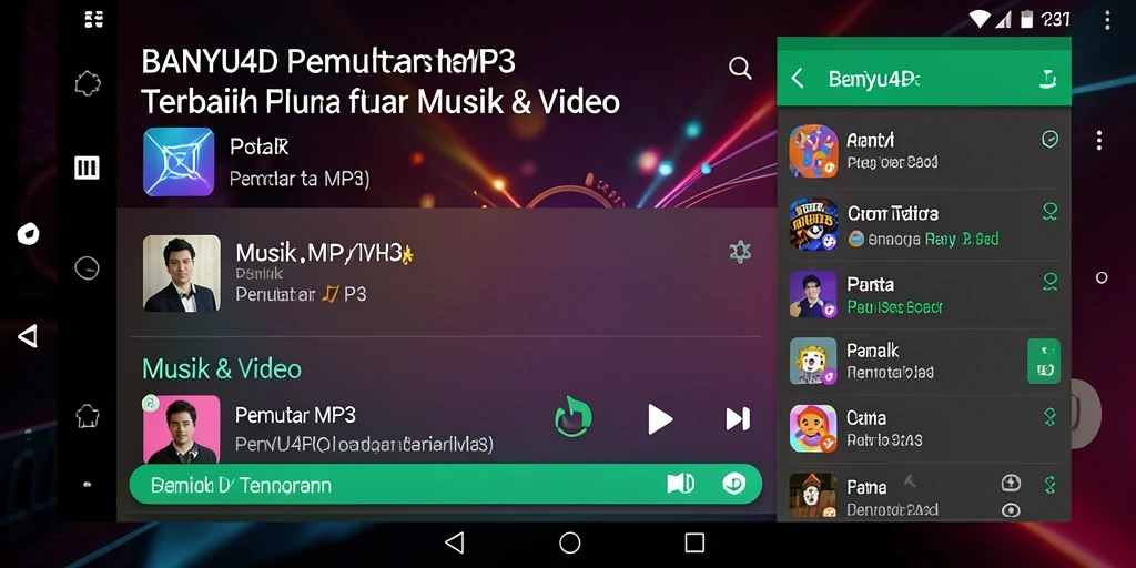 Tampilan antarmuka BANYU4D yang menarik dan mudah digunakan.